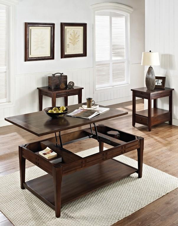 Crestline 687 CRESTLINE CHAIRSIDE TABLE 7 Day Furniture End Table